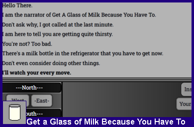 Get a Glass of Milk Because You Have To